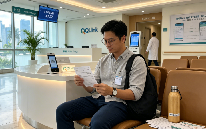 69 QQLink落地USDT線下掃碼支付:自由職業者跨境醫療支付新解法