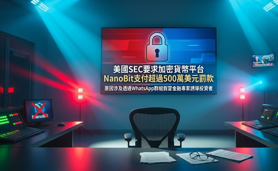 SEC重罰NanoBit逾500萬美元！WhatsApp加密詐騙再敲警鐘