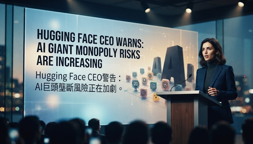 40 Hugging Face CEO警告:AI巨頭壟斷風險正在加劇
