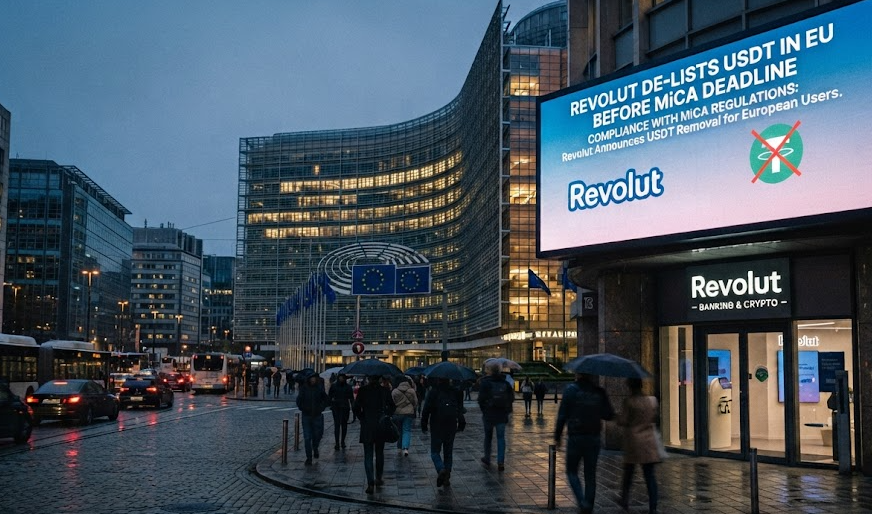 Revolut下架USDT！MiCA上路重塑歐洲穩定幣市場
