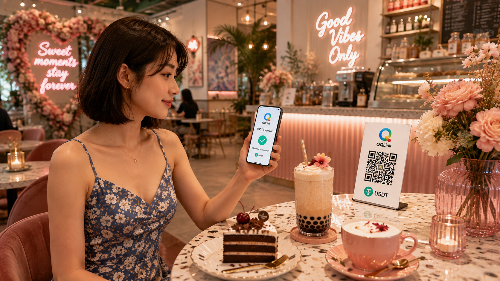 QQLink落地萬隆，USDT掃碼支付打通東南亞華人線下消費場景