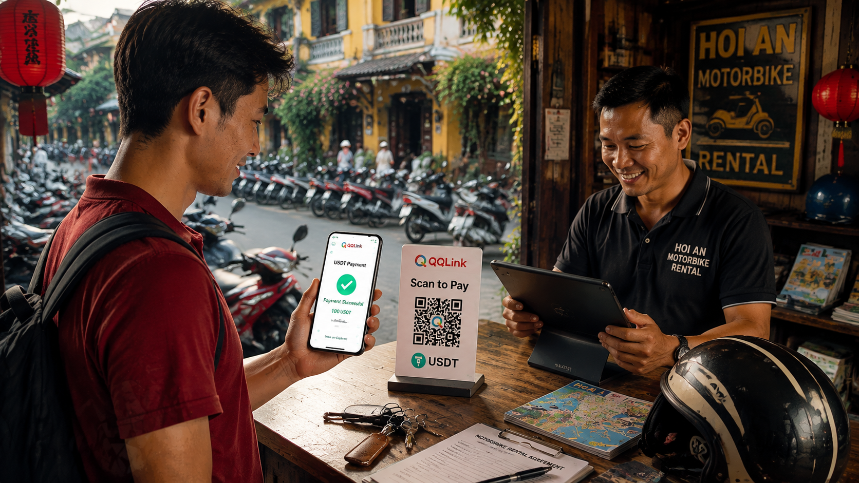 18 跨境支付痛點有解!QQLink USDT掃碼支付顛覆越南旅遊消費