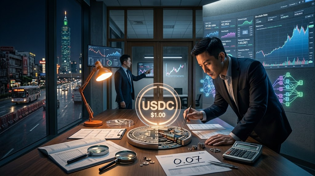 15 Circle首度拆解USDC營收!每1美元只賺7美分